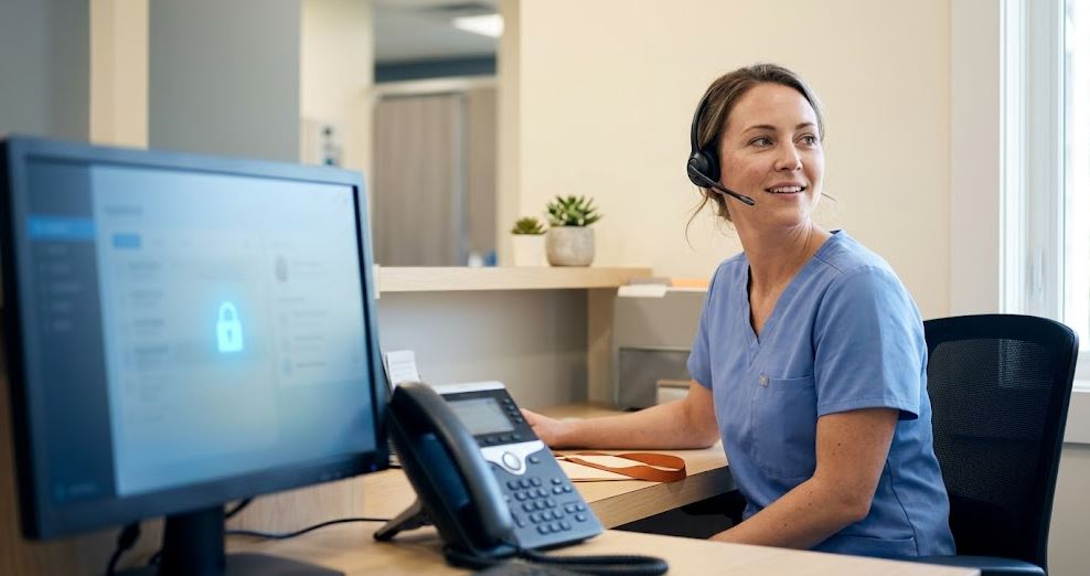 HIPAA-Compliant Dental Communication with AI