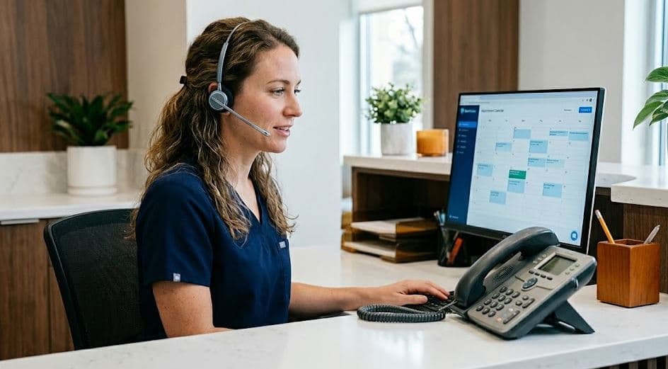 AI dental receptionist vs traditional answering services comparison for dental practices
