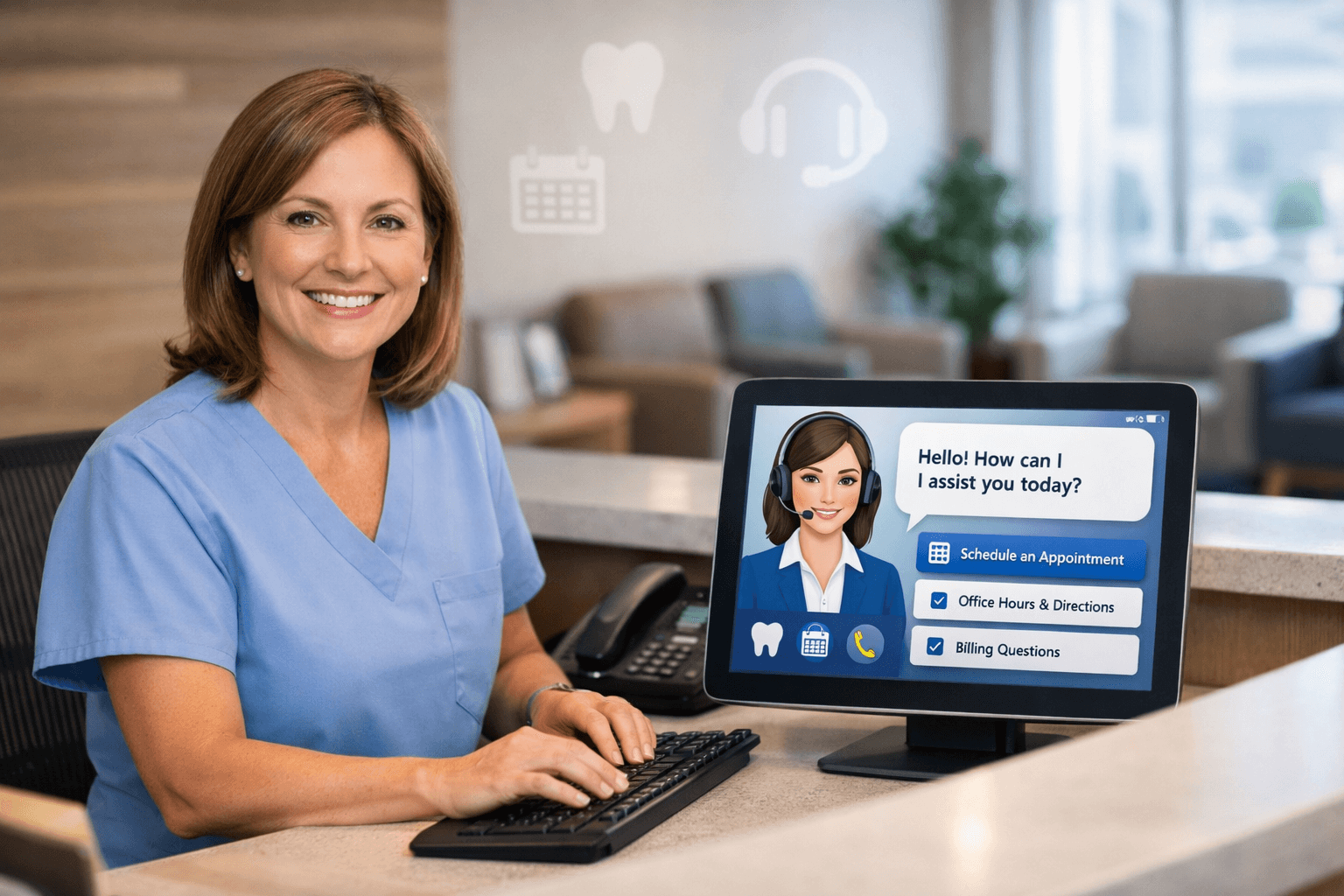 AI receptionist technology