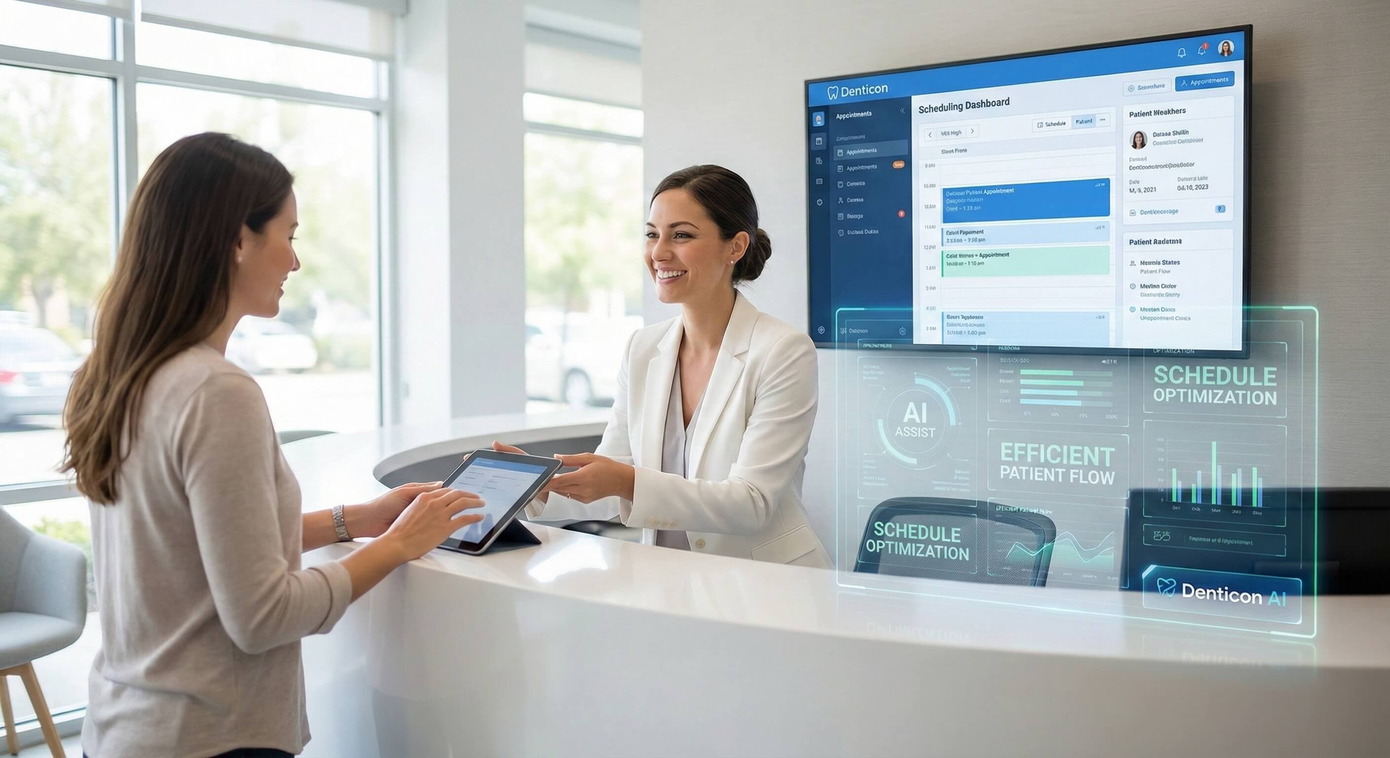 AI Dental Receptionist for Denticon: How Integration Works