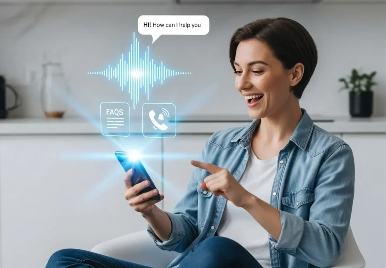 Dental front desk team reviewing AI receptionist dashboard as phones ring, showing automated calls, scheduling, and messages