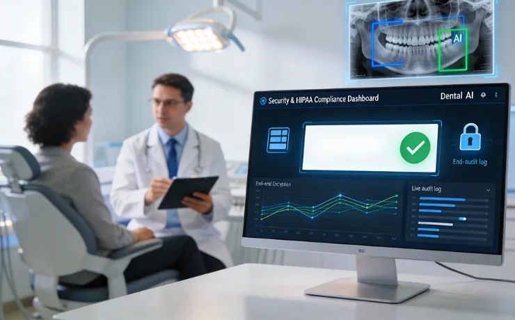 Evaluating AI Receptionist for Dental HIPAA Compliance