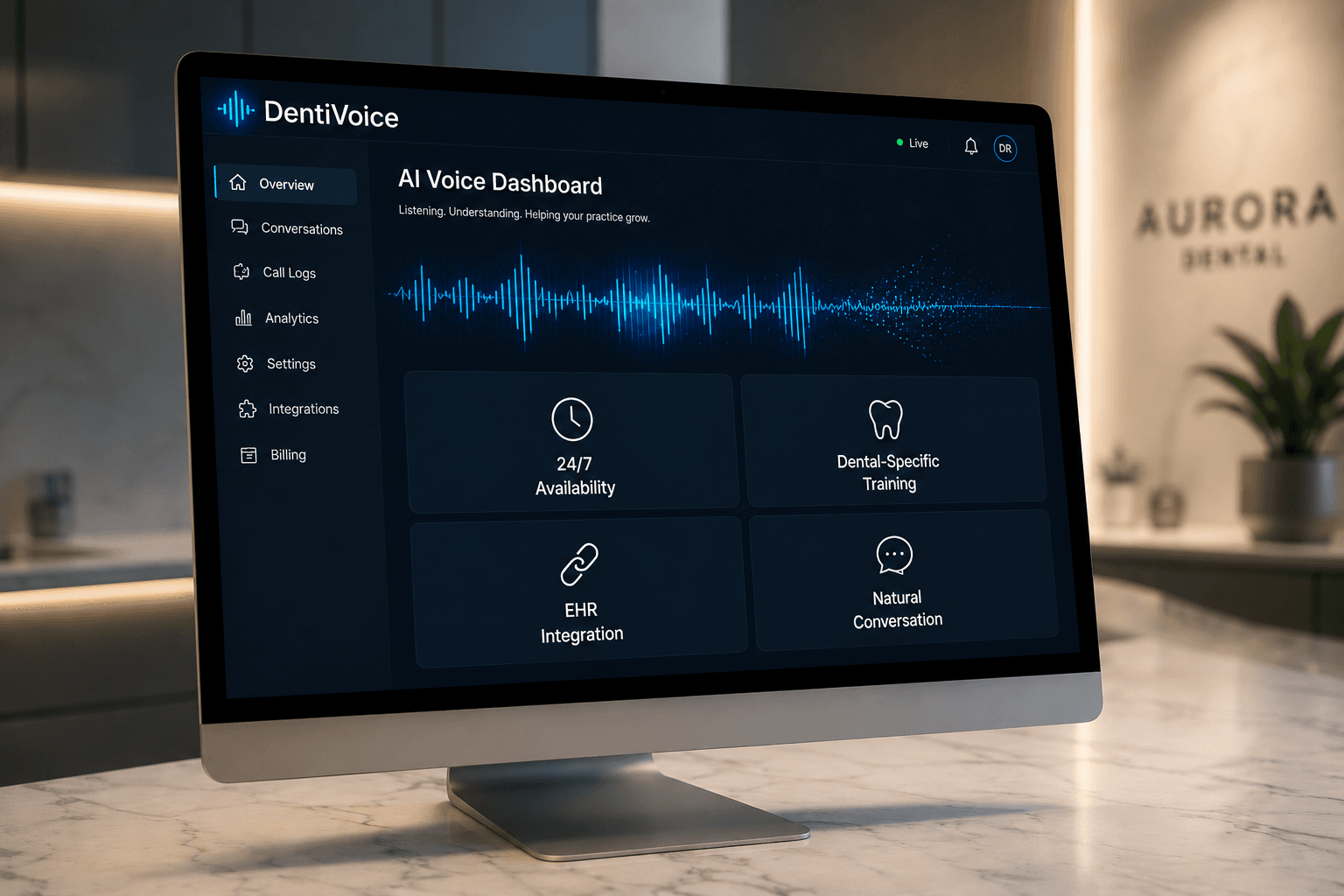 Dental AI Voice Dashboard
